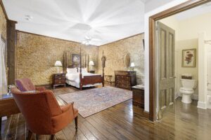 Old historic room with warm tones