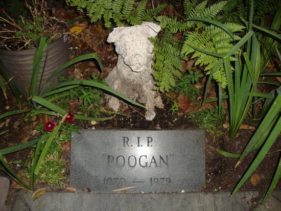 Poogan's grave