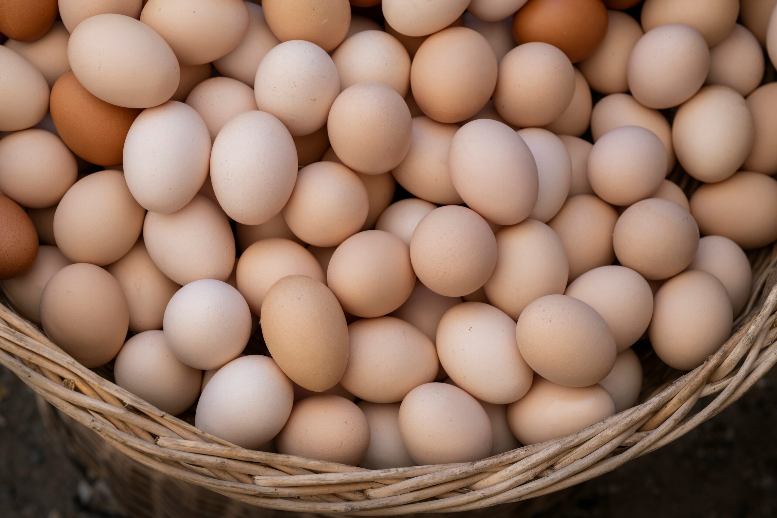 Basket of eggs